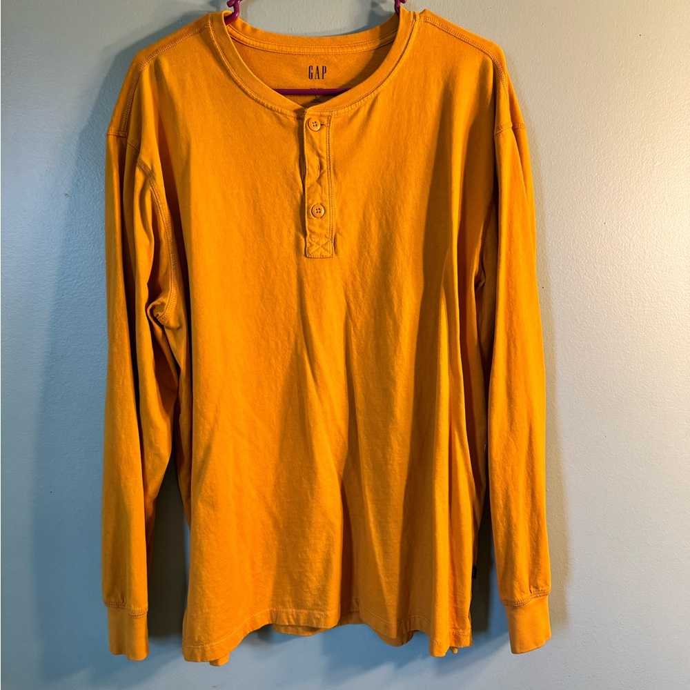 Men’s, Gap, soft, long sleeve t-shirt, size large.